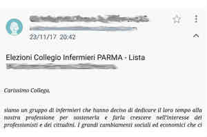 Parma, spunta propaganda via mail per elezioni del Collegio