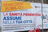 La Sanità piemontese assume: manifesti contro carenza infermieri 