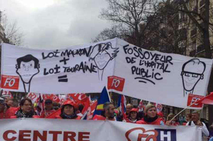 Di nuovo in sciopero gli infermieri francesi