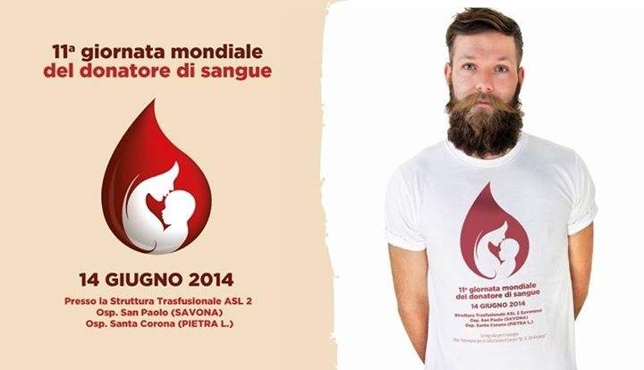 14 giugno giornata mondiale del donatore di sangue