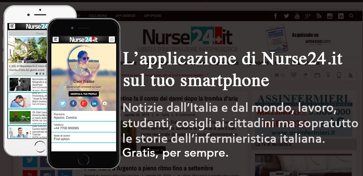 La APP che fa impazzire gli Infermieri Italiani: quella di Nurse24.it